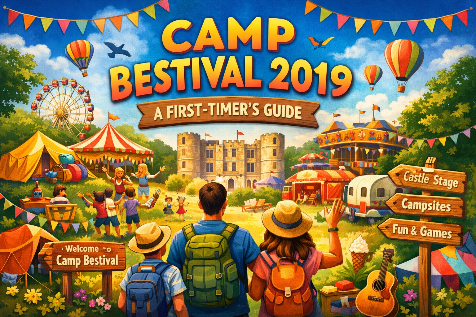 Camp Bestival 2019 at Lulworth Castle